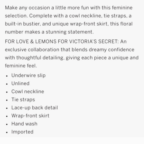 New!For Love and Lemons Baby Butterflies Slip Dress - Picture 15 of 16